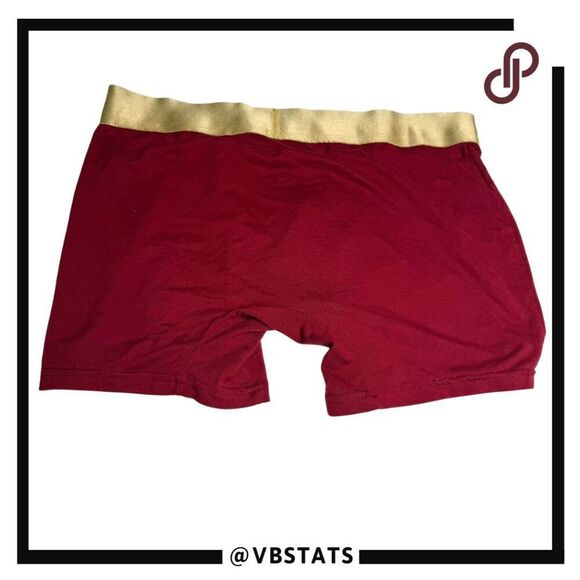 Ben Sherman Men's Contoured Support Pouch Soft Microfiber Boxer Brief Red Medium - Picture 2 of 4